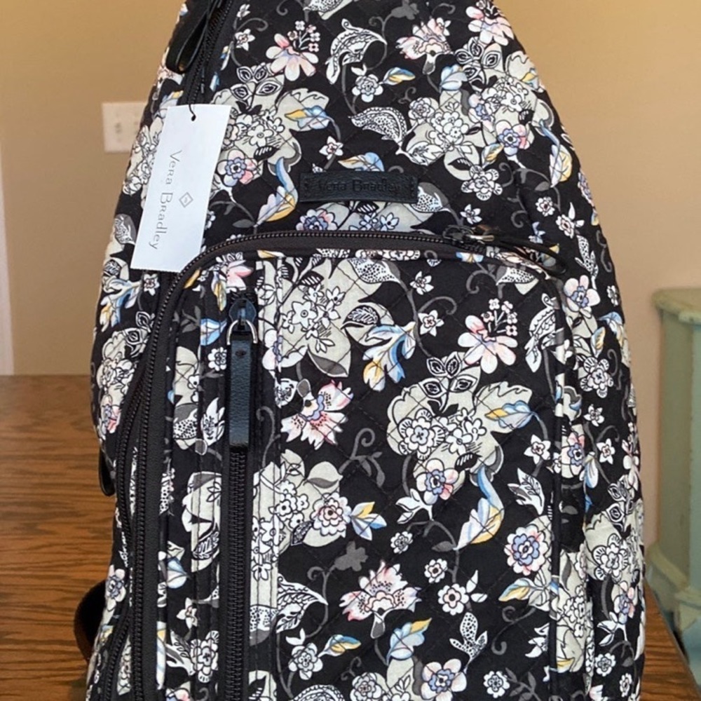 Vera Bradley Iconic Sling Backpack Holland Garden